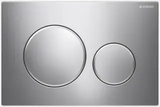 Geberit Sigma 20 Кнопка смыва для инсталляции, пластик цвет: хром глянцевый, окантовка хром матовый 115.882.KH.1