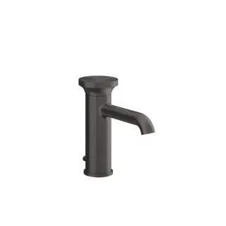 Gessi Origini Смеситель для раковины с д/к, высота излива 10 см, цвет: black metal brushed PVD 66001#707