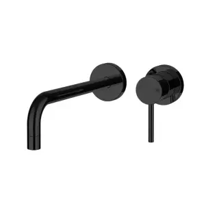 Gessi Via Tortona Смеситель для раковины встраиваемый, излив 22 см, внешняя часть, цвет: matte black 44825#299