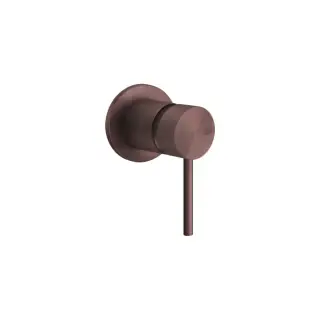 Gessi 316 Flessa Смеситель для душа встраиваемый, внешняя часть, цвет: copper brushed PVD 54019#708