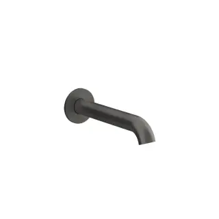 Gessi Origini Излив настенный 19,2 см, цвет: black metal brushed PVD 66103#707