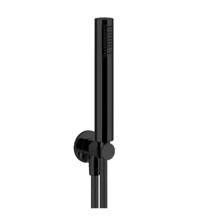 Gessi Emporio Shower Душевой гарнитур: ручной душ, держатель, шланг 150 см, цвет: matte black 38726#299