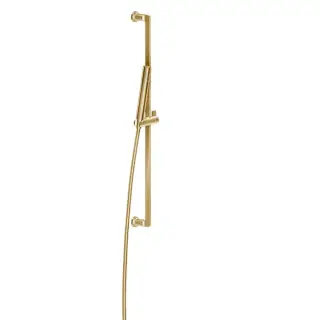 Gessi Inciso Душевой гарнитур: ручной душ, штанга 84,1 см, шланг 150 см, цвет: gold PVD 58145#246