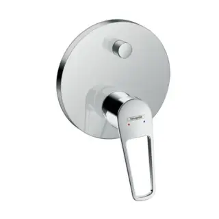 Hansgrohe Novus Loop Смеситель для ванны встраиваемый на 2 потребителя, внешняя часть, цвет: хром 71345000