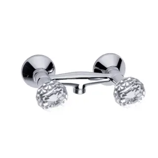 Jorger Florale Crystal Смеситель для душа, цвет: хром/crystal 600.20.200.000-11