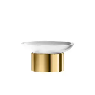 Jorger Exal Мыльница со стеклянной чашей, настольная, цвет: бронза 632.00.017.011