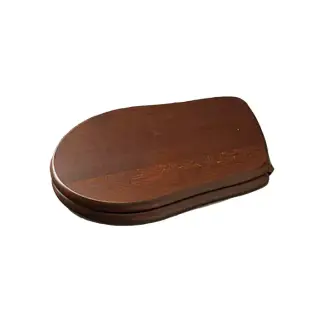 Kerasan Retro Крышка-сиденье для унитаза, с микролифтом, крепление бронза, цвет: Noce massello 108640