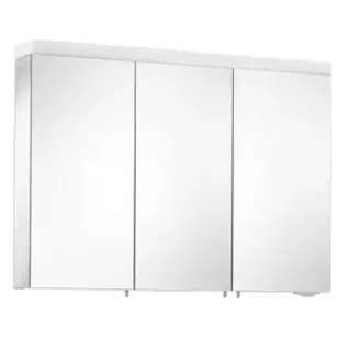 Keuco Royal Reflex New Зеркальный шкаф с двойной подсветкой 100х70хh15 см, цвет: Белый 24204 171301