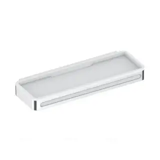 Keuco Plan Корзинка подвесная со встроенным стеклоочистителем, цвет: хром, белый 14959 010051