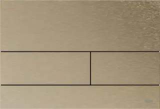 Tece Square II Кнопка смыва для унитаза, металл, цвет: сатин, никелированный 9240843