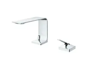 Toto Neorest Смеситель для раковины, h11,4 см, Comfort Glide, со сливным клап., цвет: хром TLP02301R