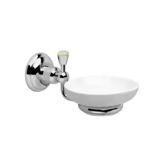 Nicolazzi Onice Мыльница с керамической чашей, подвесная, цвет: хром 1487CR09O