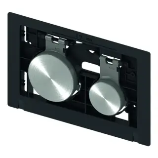 Tece Loop Кнопка смыва для унитаза, клавиши без панели, пластик, цвет: хром матовый 9240665