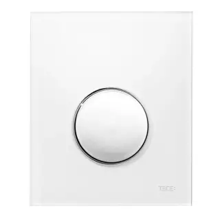 Tece Loop Кнопка смыва для писсуара, пластик, цвет: белый/хром глянцевый 9242627