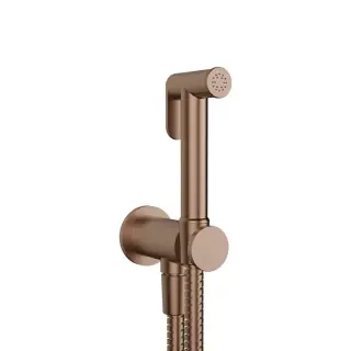 Gessi Transparenze Гигиенический душ без смес., 1 вид струи, шланг 125 см, цвет: copper brushed PVD 14331#708
