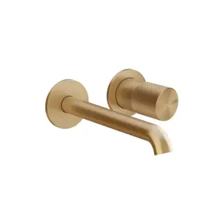 Gessi Habito Смеситель для раковины встраиваемый, без вн. части, цвет: warm bronze brushed PVD 70688#726