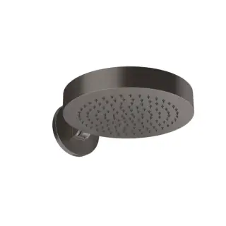 Gessi Origini Верхний душ d32 см, 1 вид струи, кронштейн настенный, цвет: black metal brushed PVD 66150#707