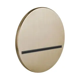 Gessi Venti20 Излив каскадный настенный для ванны 0,5 см, цвет: warm bronze brushed PVD 65295#726