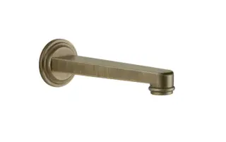 Gessi Venti20 Излив настенный для ванны 22,6 см, цвет: antique brass 65103#713