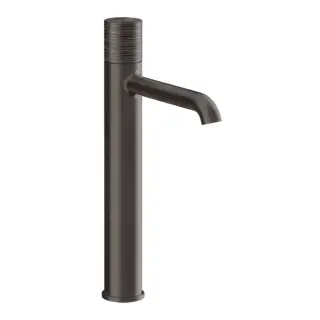 Gessi Habito Смеситель для раковины выс., без д/к, выс. излива 24,4см, цвет: black metal brushed PVD 70304#707