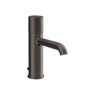 Gessi Habito Смеситель для раковины, с д/к, длина излива 13,1 см, цвет: black metal brushed PVD 70601#707