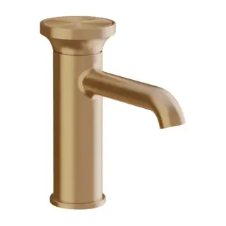 Gessi Origini Смеситель для раковины, без д/к, длина излива 13,1 см, цвет: warm bronze brushed PVD 66002#726