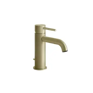 Gessi 316 Flessa Смеситель для раковины, с д/к, длина излива 12,2 см, цвет: brushed brass PVD 54001#727