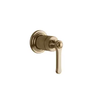 Gessi Venti20 Смеситель для душа встр., на 1 потребитель, внеш. часть, цвет: warm bronze brushed PVD 65109#726