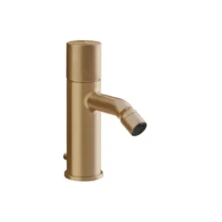 Gessi Habito Смеситель для биде, с д/к, длина излива 11,1 см, цвет: warm bronze brushed PVD 70607#726