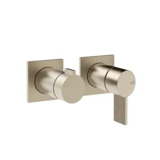 Gessi Inverso Diamantato Смеситель для душа 2 потреб., встр., внеш. часть, цвет:finox brushed nickel 73638#149