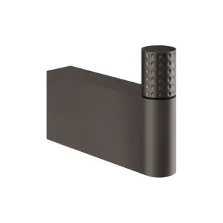 Gessi Habito Cesello Крючок для полотенец одинарный, подвесной, цвет: black metal brushed PVD 70423#707