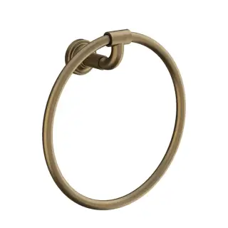 Gessi Venti20 Полотенцедержатель кольцо d22,2 см, подвесной, цвет: antique brass 65509#713