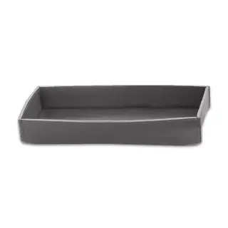 Decor Walther Nappa Лоток универсальный, натуральная кожа, цвет: дымчато-серый 0938493
