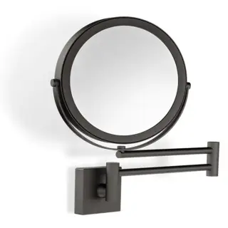 Decor Walther Classic SP Косметическое зеркало, 5x увеличение d17 см, цвет: dark metal matt pvd 0105866