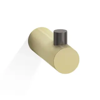 Decor Walther Club HAK1 Крючок для полотенец подвесной, цвет: темный металл матовый/золото матовое 0855367