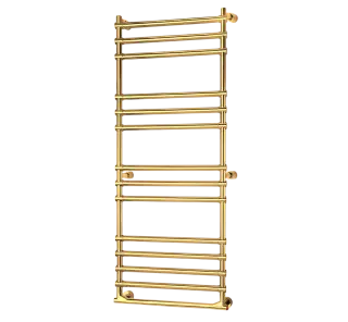 Margaroli Sole 514/14 Полотенцесушитель электрический 53х130h (int 47), выкл. справа, цвет: gold 5144714GOB