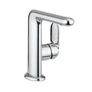 Burlington Смеситель для раковины на 1 отверстие, без д/к, высота излива 25 см, цвет: хром глянец RCH32