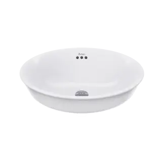 Burlington Guild Раковина чаша 50х17,5h см, с переливом, цвет: белый глянцевый GU5038SCW