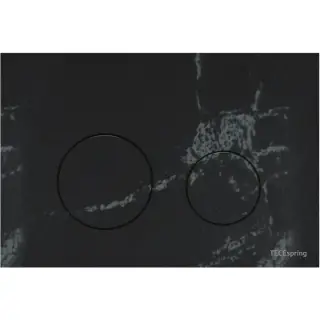 Tece Spring loop Кнопка смыва для унитаза с круглой клавишей, композит, цвет: темный базальт матовый S240611