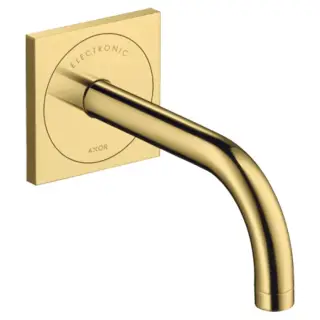 Axor Uno Смеситель для раковины встр, сенсорный, внешняя часть, излив 16,5 см, цвет: полиров. золото 38119990