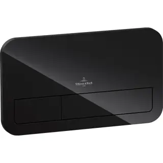 Villeroy & Boch Viconnect Панель смыва, 26,9x16,1x1,3 см, цвет: черный 921843RB