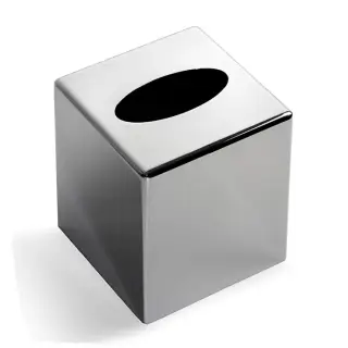 Devon&Devon Waltz Контейнер для бумажных платков, настольный, цвет хром WLZ-130-CR