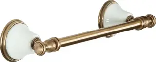 TW Harmony 014 Полотенцедержатель 33,5 см, цвет: белый/бронза TWHA014bi/br