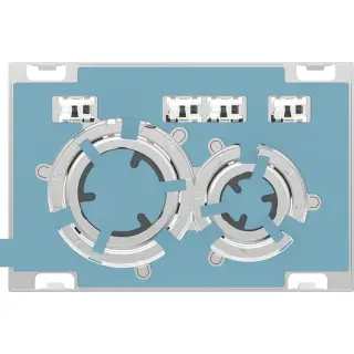 Geberit Sigma 21 Кнопка смыва для инсалляции, установка под плитку 115.884.00.1