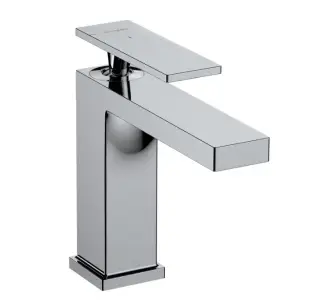 Hansgrohe Tecturis E Смеситель для раковины на 1 отверстие, с донным клапаном, цвет: хром глянцевый 73014000