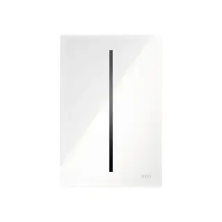 TECE Filo Электронная панель смыва для писсуара, стекло, цвет: белый 9242064