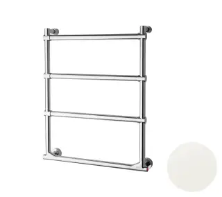 Margaroli Sole 512 Полотенцесушитель электрический 53х64h (int 47), выкл. справа, цвет: matt white 5124704MWNB