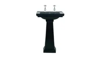 ASTORIA DECO BLACK Small Basin 520mm