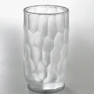 3SC Nest Стакан настольный, цвет: прозрачный хрусталь/хром