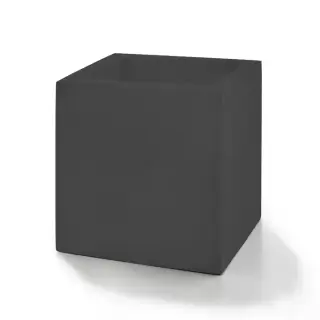 3SC Bemood Black Стакан настольный 10хh10х8 см, цвет: черный